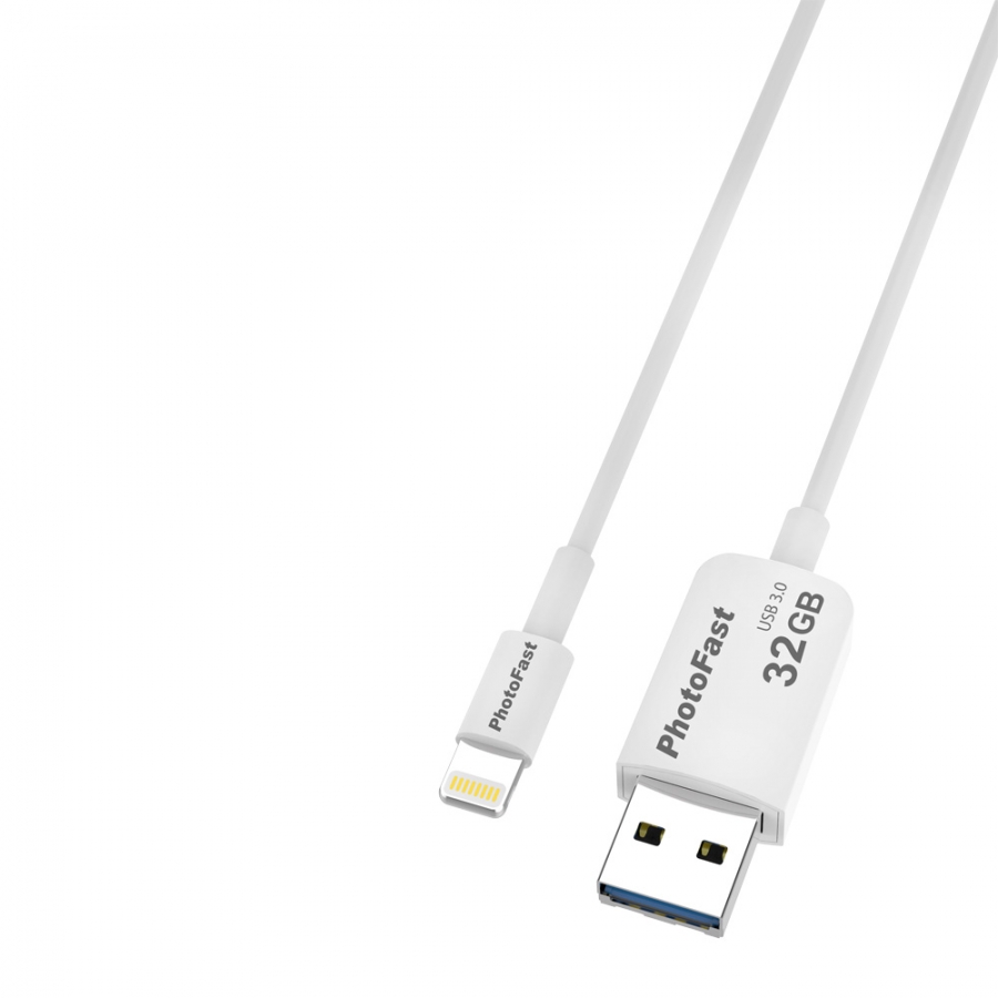 PHOTOFAST Photo Backup Cable 32GB Lightning/USB 3.0 Şarj Kablolu i-FlashDrive PBCU332GB-57994