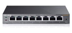 TP-LINK 10/100/1000Mbps 8xPort PoE Destekli Easy Smart Switch