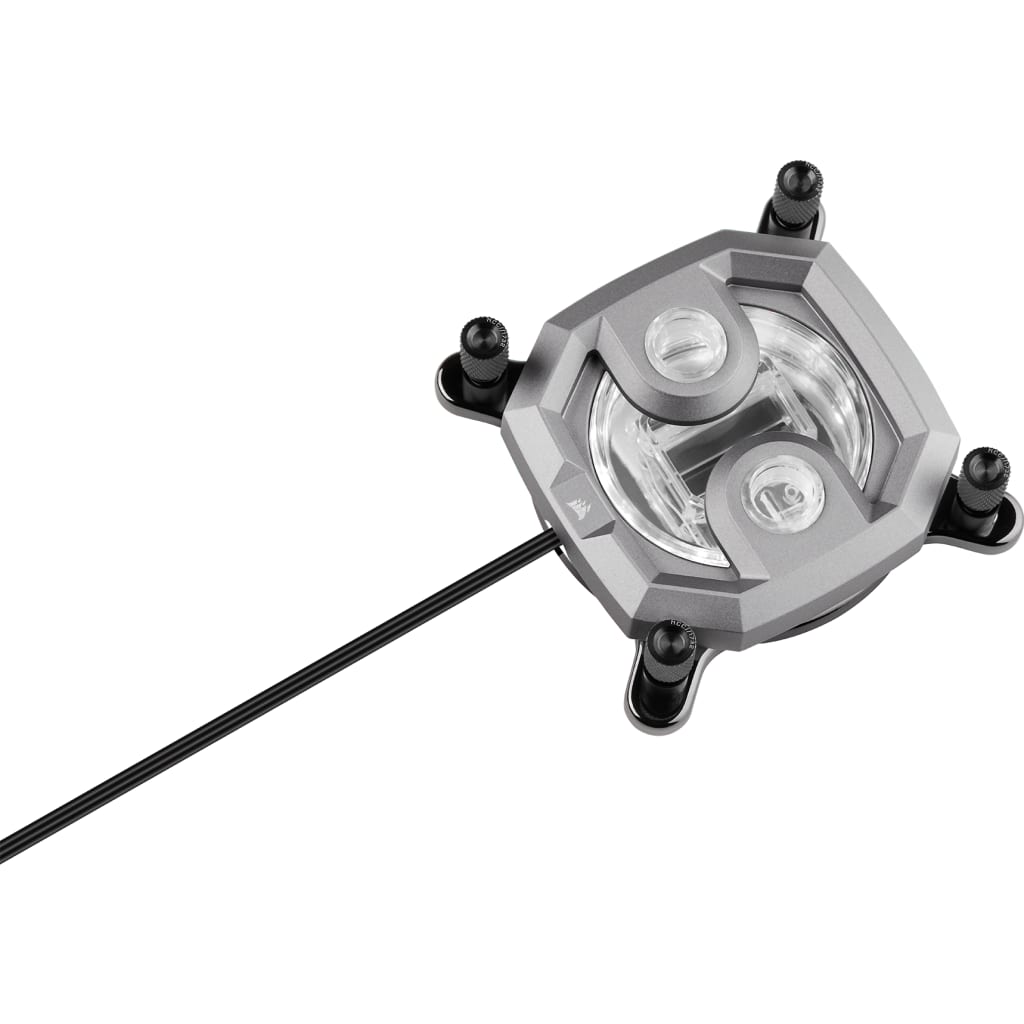 CORSAIR CORSAIR CX-9010017-WW CPU WaterBlock  Hydro X Series XC7 RGB PRO CPU Water Block (1700/1200/AM4) — Silver-27946