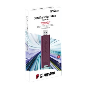 KINGSTON 512GB DataTraveler Max Type-A 1000R/900W USB 3.2 Gen 2 DTMAXA/512GB-67881