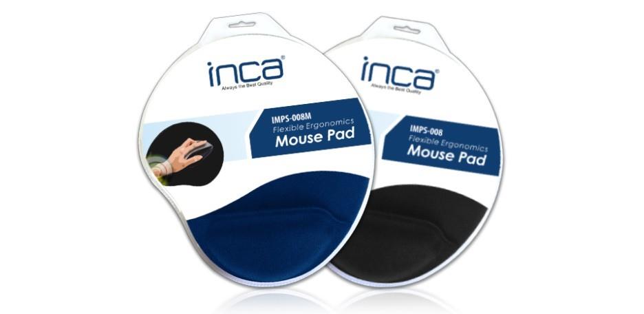 INCA IMSP-008�BILEK DESTEKLI SILIKON MOUSE PAD 