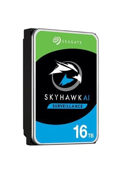 SEAGATE ST16000VE002 DSK 3.5" 16TB 7200RPM SATA 256MB SKYHAWK Güvenlik Diski