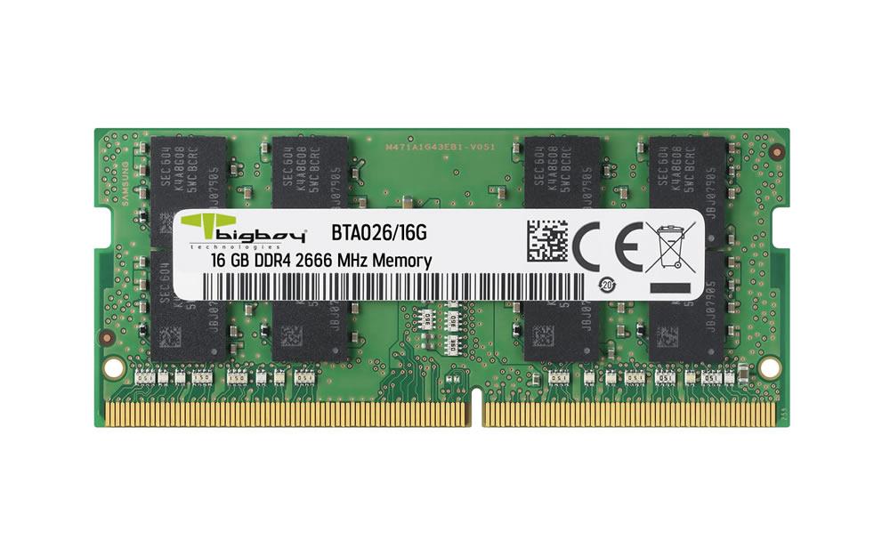 BIGBOY BTA026/16G Bigboy Apple 16GB DDR4 2666MHz CL19 Notebook Belleği