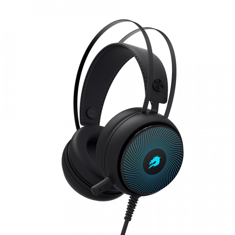 GAMEBOOSTER GameBooster H12 Rebel 7 Renk RGB 7.1 Siyah Oyuncu Kulaklığı