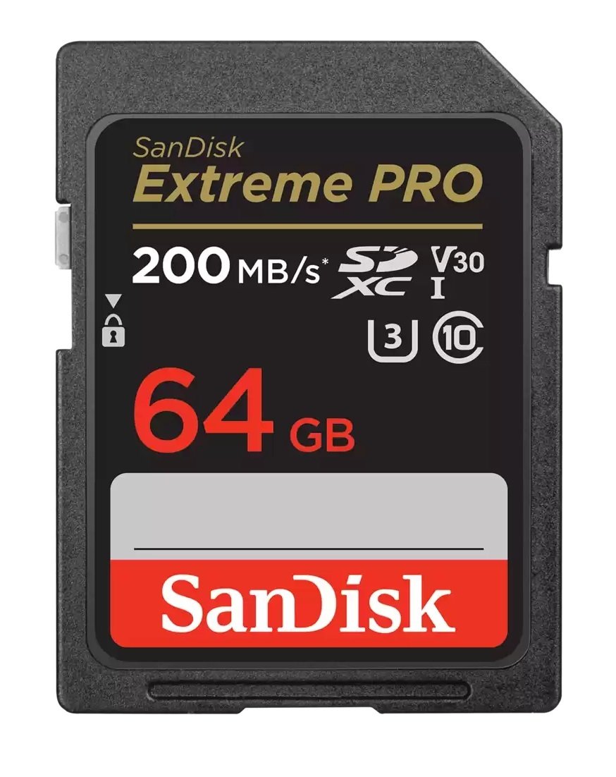 SANDISK 64GB SD KART 200Mb/s EXT PRO C10 SANDISK SDSDXXU-064G-GN4IN