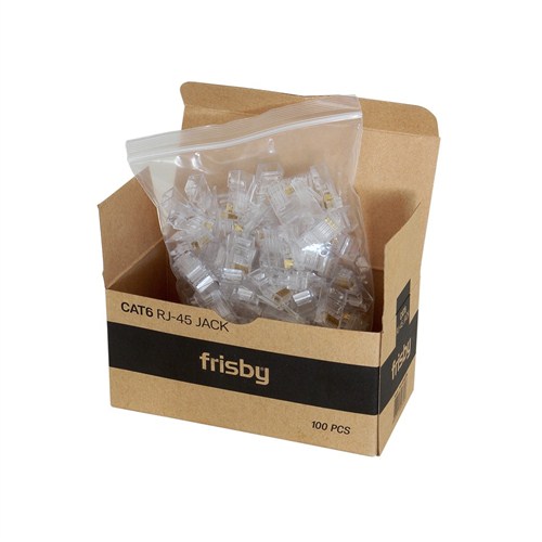 FRISBY FNW-RJ4522N CAT6 RJ45 FTP KONEKTÖR100'LÜ