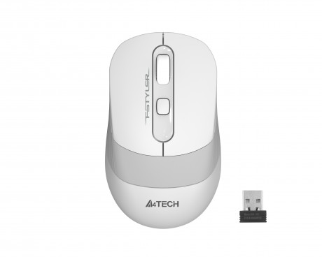 A4-TECH FG10 Beyaz/Gri Optik Nano Kablosuz Mouse-2000 DPI FG10/BEYAZ