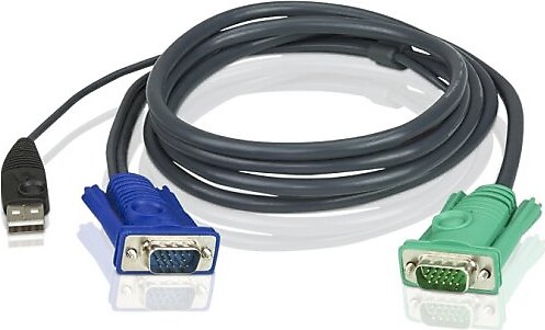 ATEN 2L-5201U CABLE HD15M/USB A (M)--SPHD15M