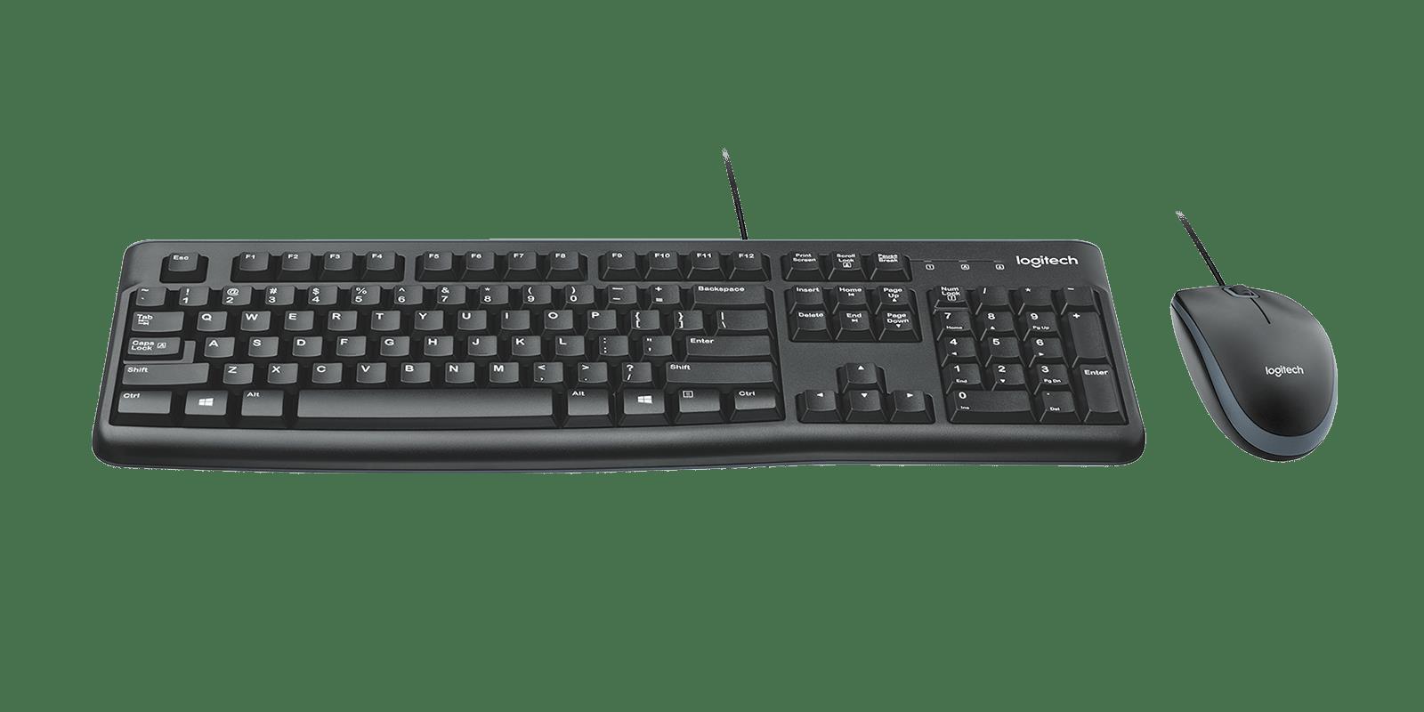 LOGITECH MK120 Q TR Kablolu Set Siyah (920-002560)