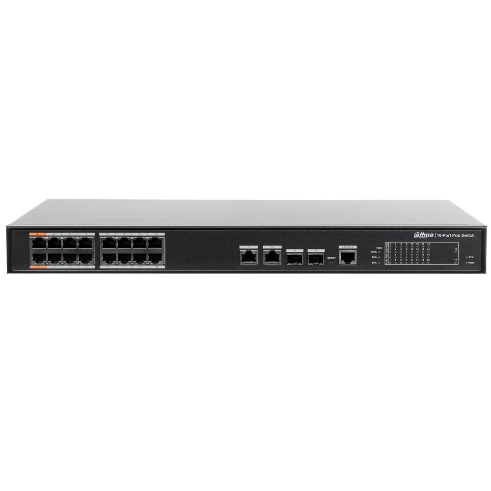 DAHUA PFS4218-16ET-240 16 Port Ethernet PoE