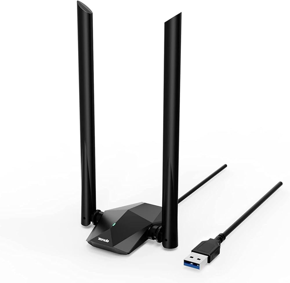TENDA U18A AX1800 Wi-Fi 6 Dual-Band USB Adaptör U18A