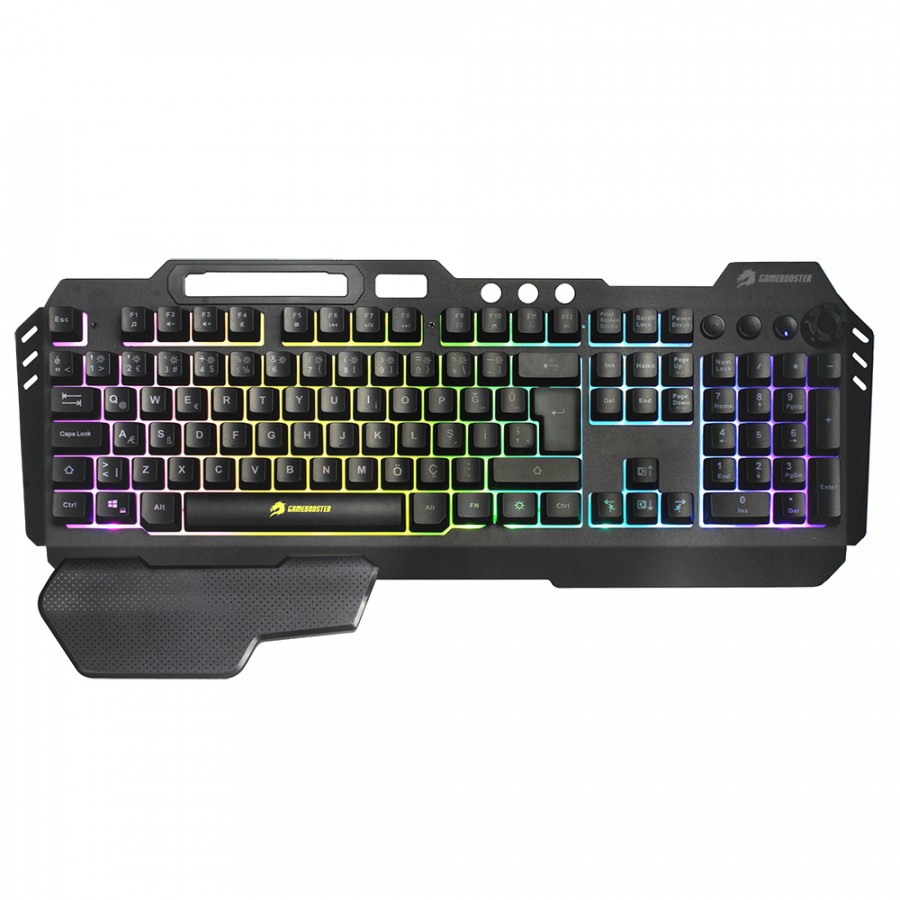 GAMEBOOSTER GameBooster G25K Shock RGB Membran Oyun Klavyesi-58127