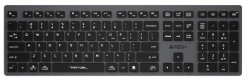 A4-TECH FBX50C BLUETOOTH Q ŞARJLI KLAVYE GRİ