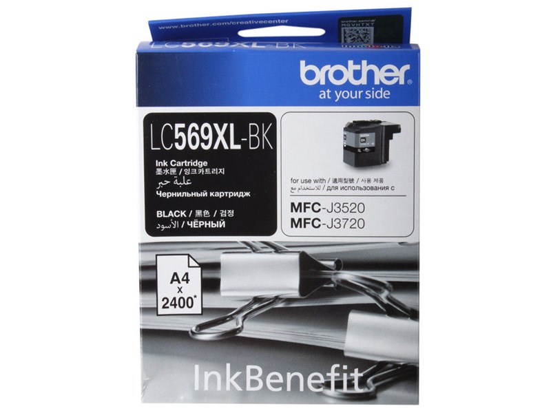 BROTHER Brother LC569XLBK  MFC-J3720   Siyah Kartuş