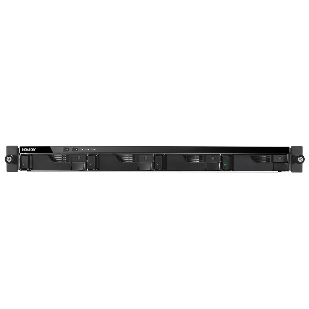 AS6504RD INTEL C3538 4 DİSK YUVASI NAS (4X20TB DESTEĞİ) 4GB DDR3L SODIMM (64GB'A RAM DESTEĞİ) 1 GBE X 4, USB 3.1 GEN-1 2XPSU