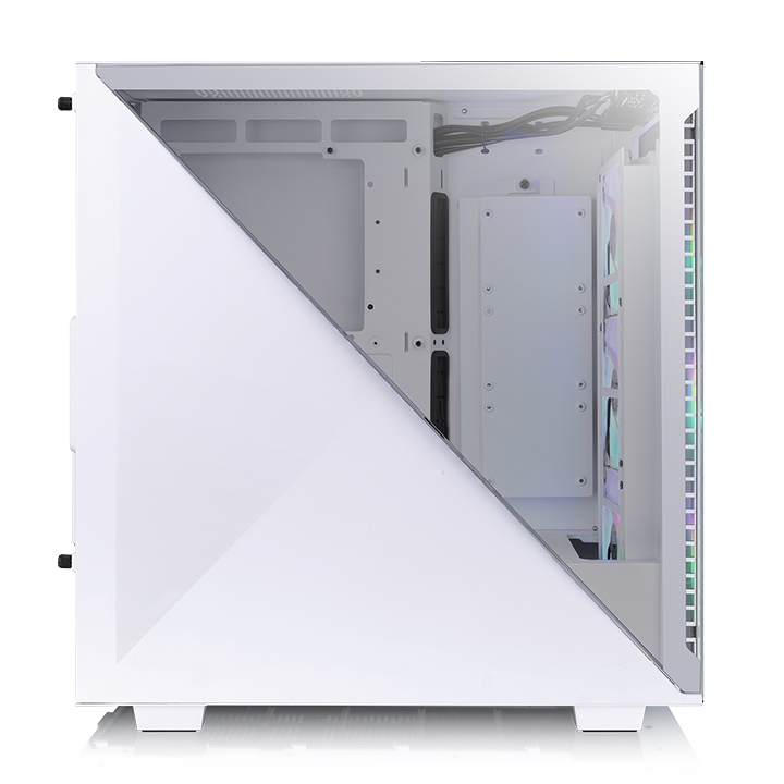 THERMALTAKE Thermaltake Divider 300 TG Beyaz 3x120mm ARGB Fanlı, ATX Mid Tower Oyuncu Kasası-44533