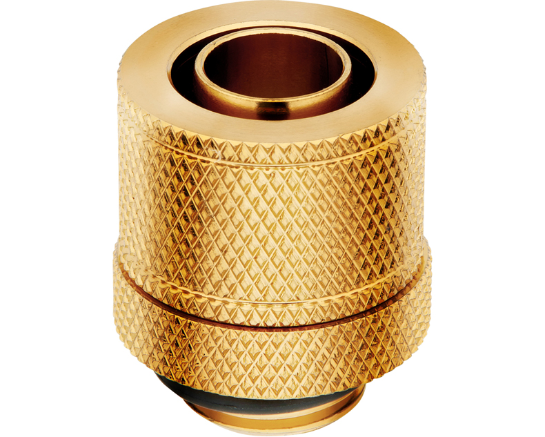 CORSAIR CX-9051007-WW Fitting (soft tube) ,XF Softline 4-pack (10/13mm compression; gold)