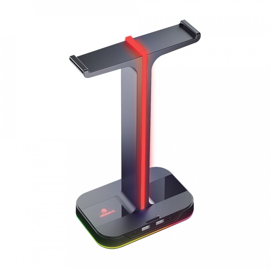 GAMEBOOSTER GameBooster HS01 RGB Aydınlatmalı İkili Kulaklık Standı-58131