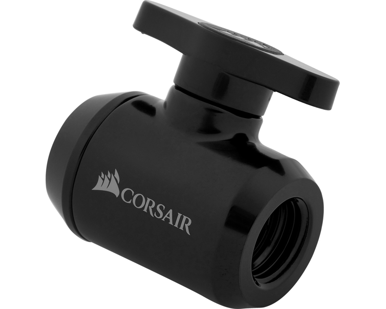 CX-9055019-WW Fitting (valve) ,XF Adapter (Shut-off ball valve; black)