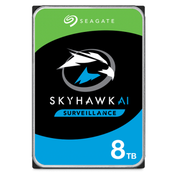 SEAGATE 8TB SEAGATE SKYHAWK AI 256MB 7/24 RV ST8000VE001