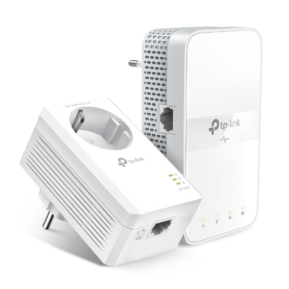 TP-LINK TL-WPA7617 KIT AV1000 Gigabit Passthrough Powerline ac Wi-Fi Kit