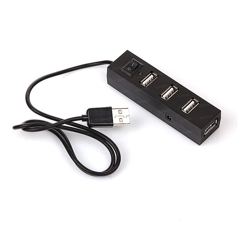 DARK USB242 4 Port Açma/Kapama Butonlu USB2.0 Hub DK-AC-USB242