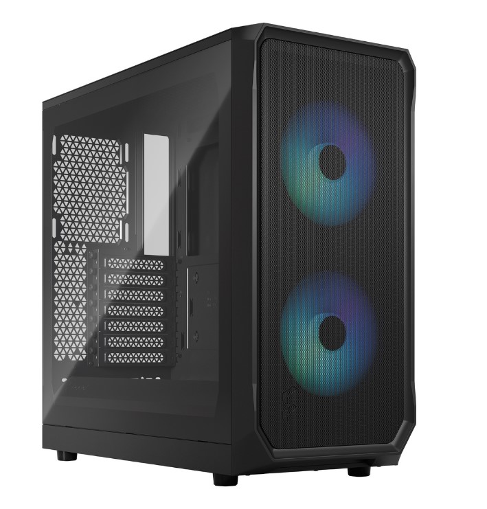 FRACTALDESIGN Focus 2 RGB Siyah Temperli Cam Oyuncu Bilgisayar Kasası FD-C-FOC2A-03