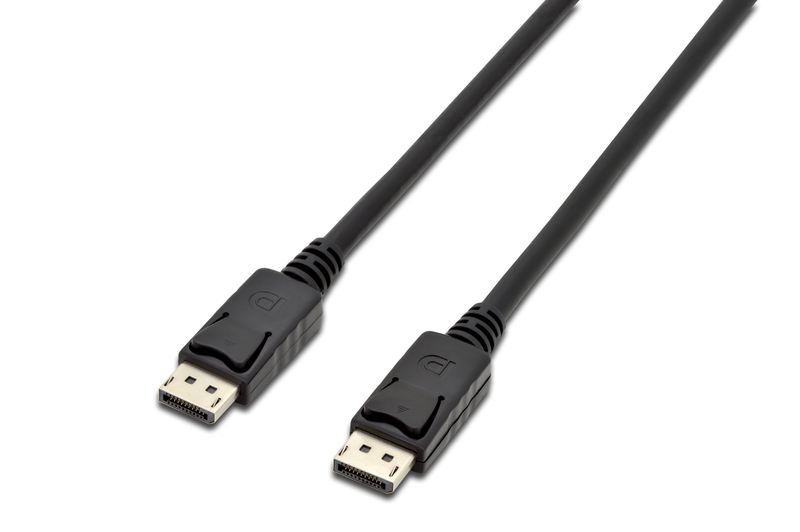 ASSMANN DisplayPort bağlantı kablosu, DP M/M, 10.0m, w/interlock, Full HD 1080p, AK-340100-100-S