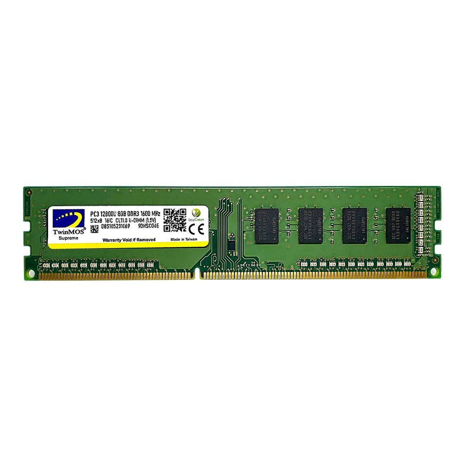 TWINMOS 8 GB DDR3 1600MHz TWINMOS 1.5V (MDD38GB1600D)