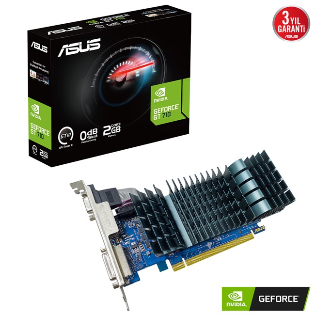 ASUS GeForce GT 710-SL 2GB Evo GDDR3 64Bit LP