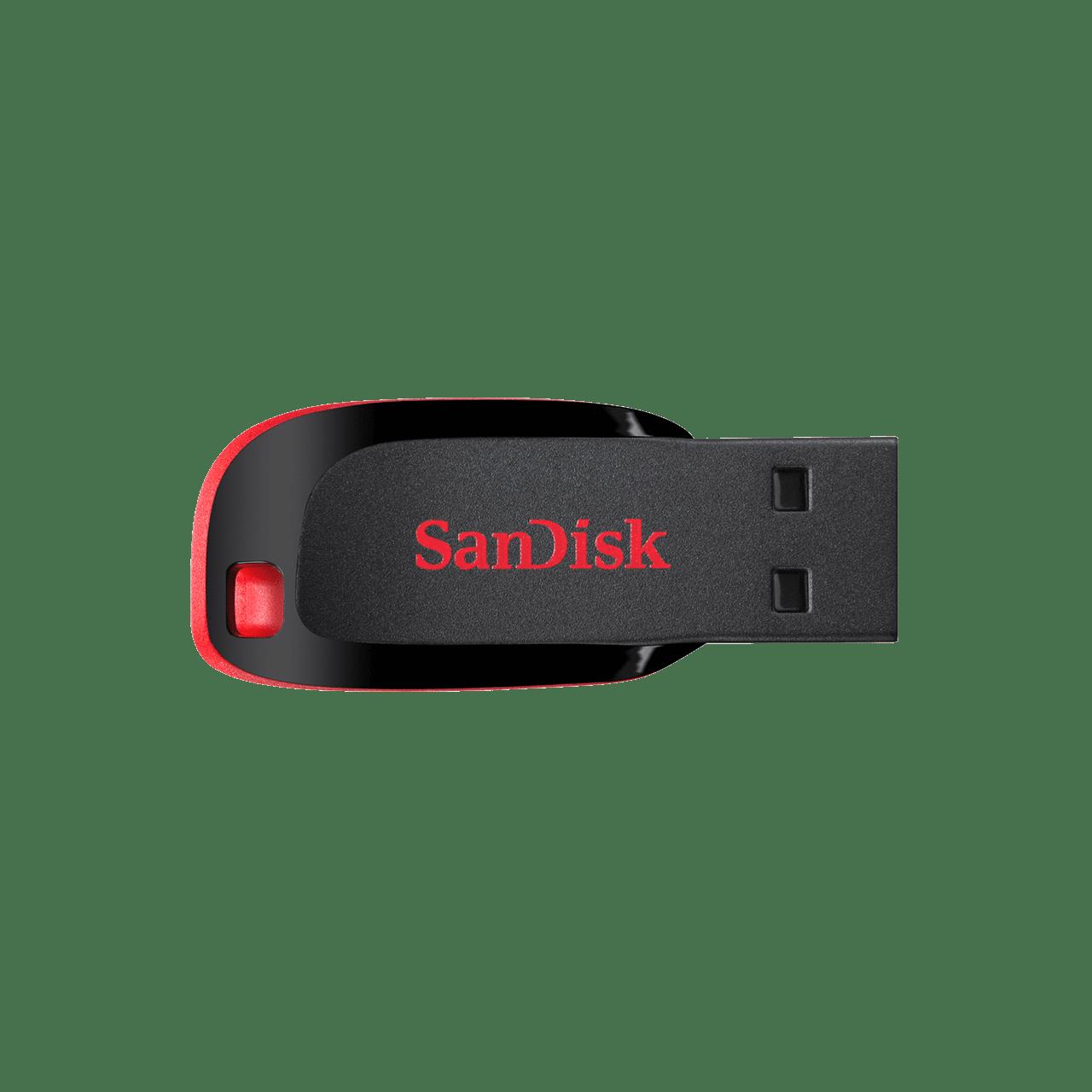 SANDISK 128GB Cruzer Blade USB 2.0 Siyah USB Bellek