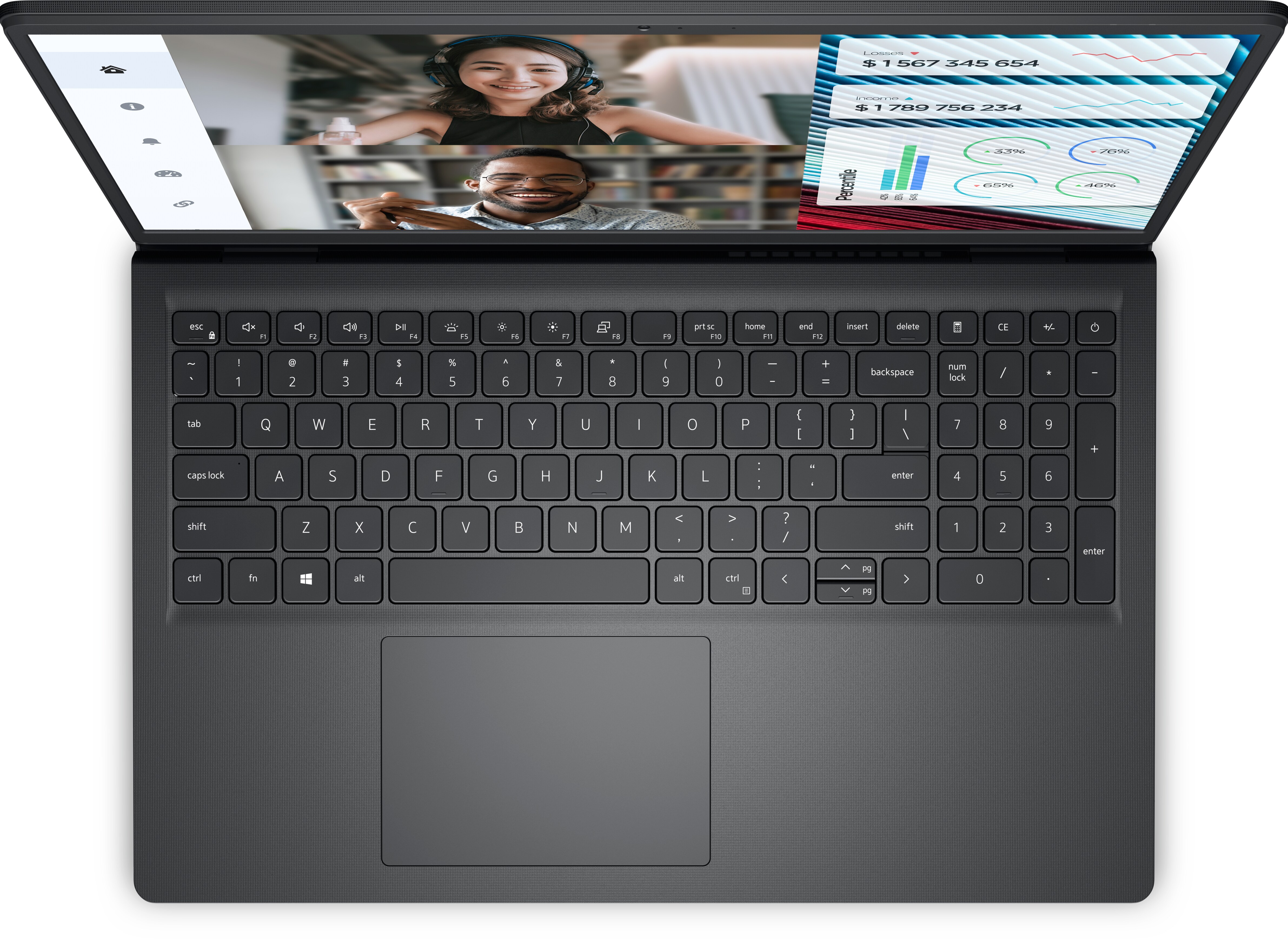 Vostro 3520 i7 1255-15.6''-16G-512SSD-Dos