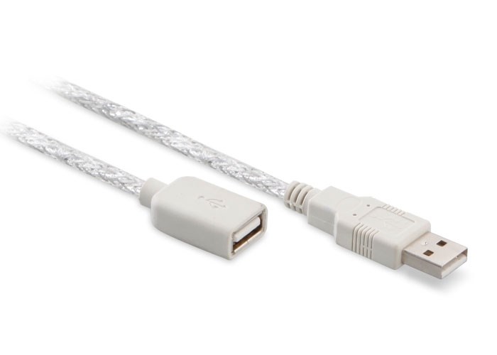 S-LINK SL-UE140 Usb2.0 20m Şeffaf Uzatma Kablo