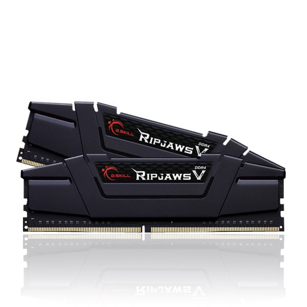 GSKILL GSKILL RipjawsV Siyah DDR4-4000Mhz CL18 64GB (2X32GB) DUAL (18-22-22-42) 1.4V-58738