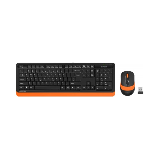 A4-TECH FG1010 Q Türkçe Siyah/Turuncu Multimedya Set (Klavye-Mouse) FG1010/TURUNCU