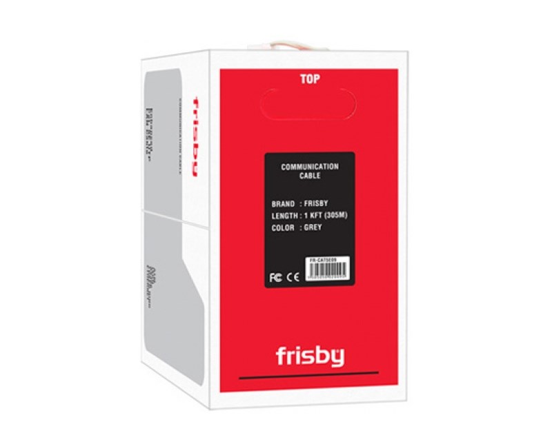 FRISBY Frisby FR-CAT5E09 CAT-5E 305m 24 Awg Gri Kablo