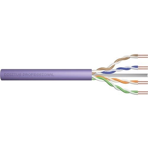 DIGITUS CAT 6 U-UTP250 MHz Eca (EN 50575) , AWG 23/1, 500 m drum, simplex, color DK-1613-VH-5-24513