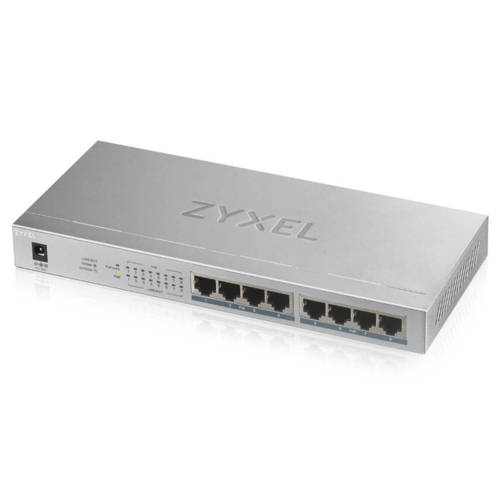 ZYXEL GS-1008HP 8Port Gigabit Yönetilmez POE Swit.