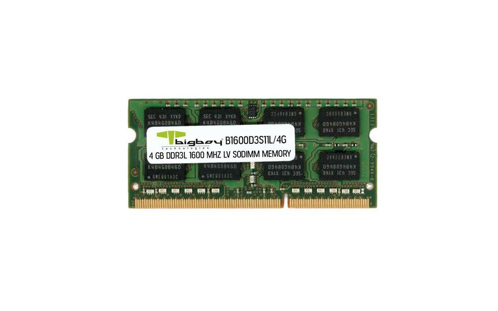 BIGBOY B1600D3S11L/4G 4GB DDR3 1600MHz CL11 LV Notebook Belleği