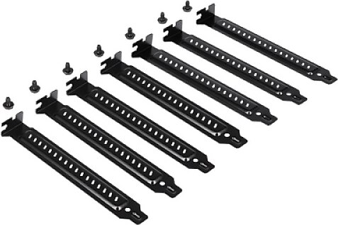 CORSAIR CC-8900323 Carbide SPEC-DELTA RGB Expansion Slot Covers, Black