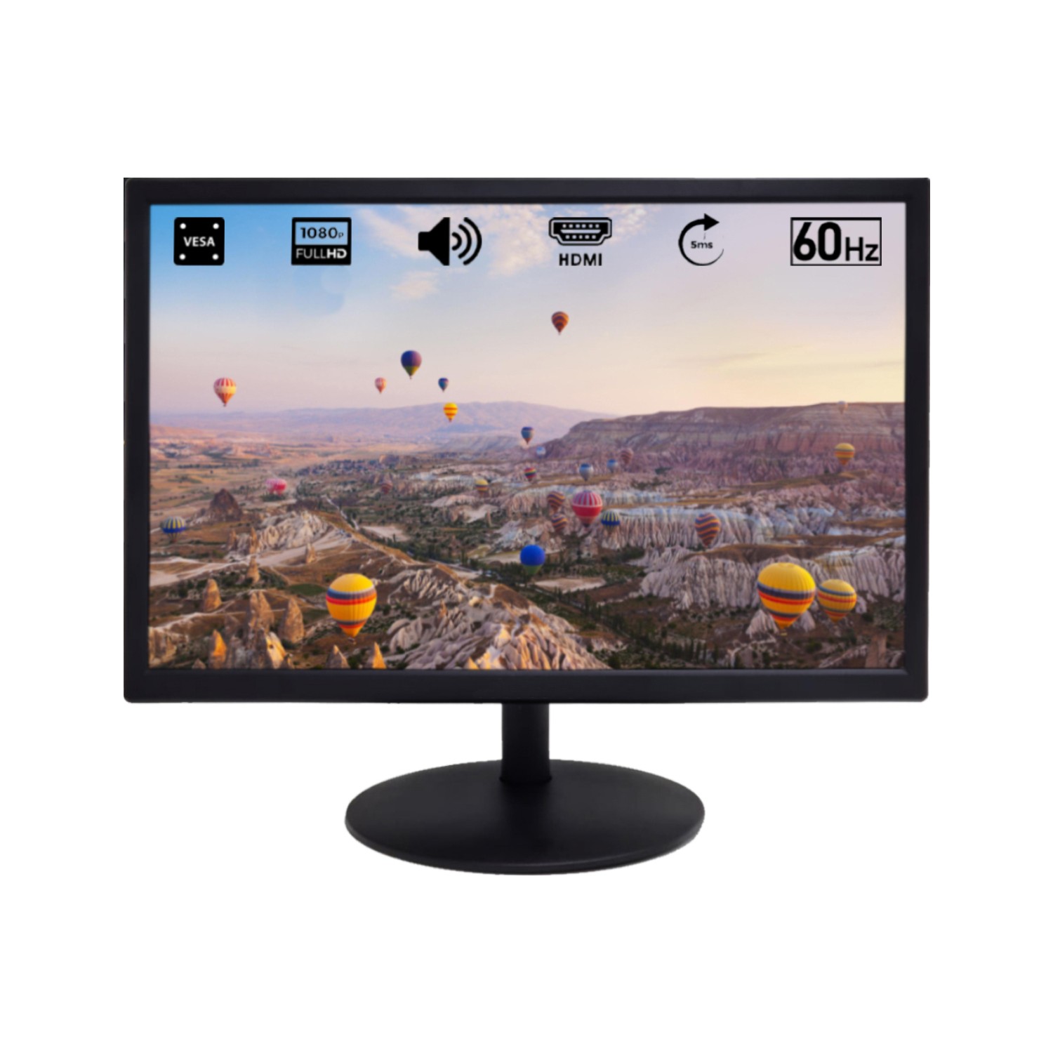 PROMES PR-E200 20" VGA/HDMI/USB/HOPARLÖR 60Hz 5Ms FHD Led Monitör