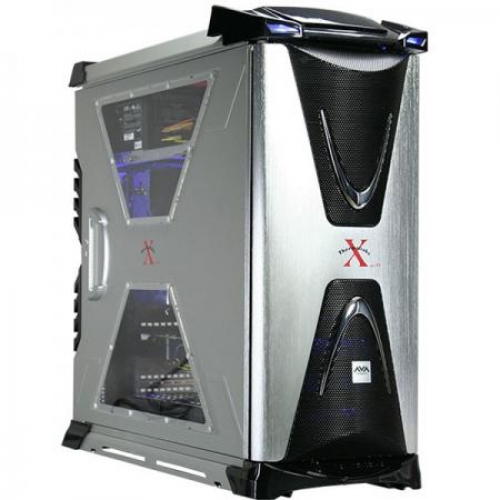 THERMALTAKE Thermaltake XaserVI Gümüş FullTower Pencereli Aluminyum Kasa (PSU yok)-58076