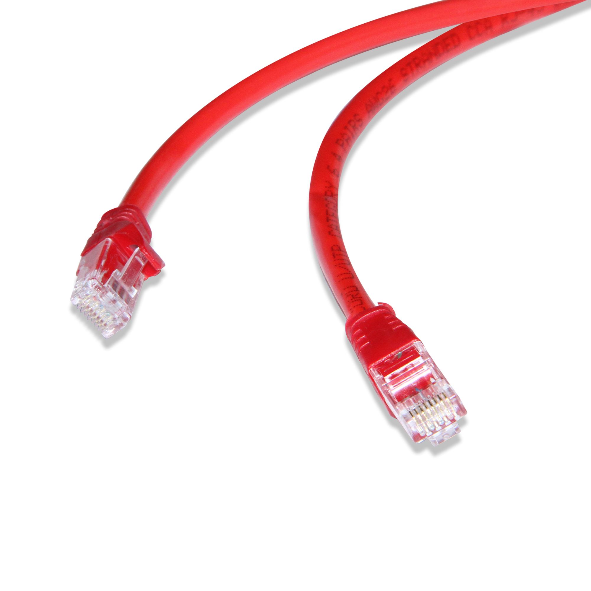 FLAXES FNK-6003K FLAXES FNK-6003K 30cm CAT6 (PATCH) NETWORK KABLOSU KIRMIZI