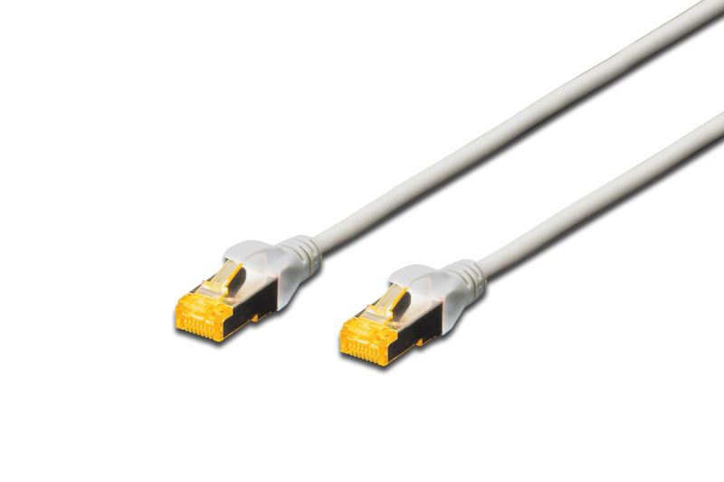 DIGITUS CAT 6A 1M S-FTP Patch Kablo Awg 26/7,Cu,Lszh Gri DK-1644-A-010