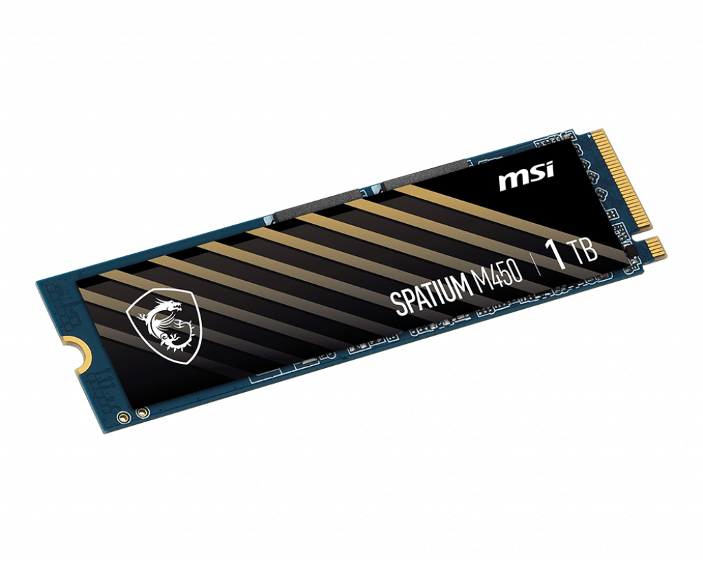 MSI SSD SPATIUM M450 PCIE 4.0 NVME M.2 500GB