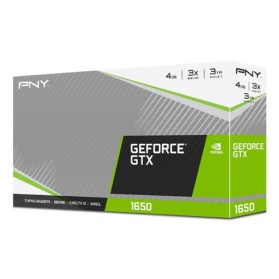PNY GEFORCE GTX1650 TWIN VCG16504D6DFPPB 4GB DDR6 128B 1XHDMI 2XDP DUAL FAN GAMING