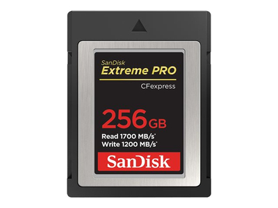 SANDISK 256 GB CFEXPRESS KART EXT PRO SANDISK SDCFE-256G-GN4NN 1700/1100 MB/s