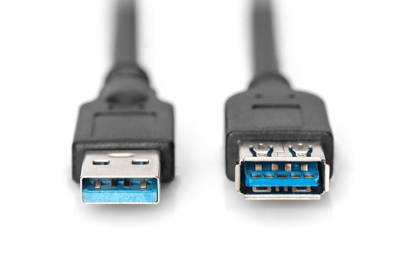 ASSMANN AK-300203-018-S 1.8m USB 3.0 M/F Uztma Kbl