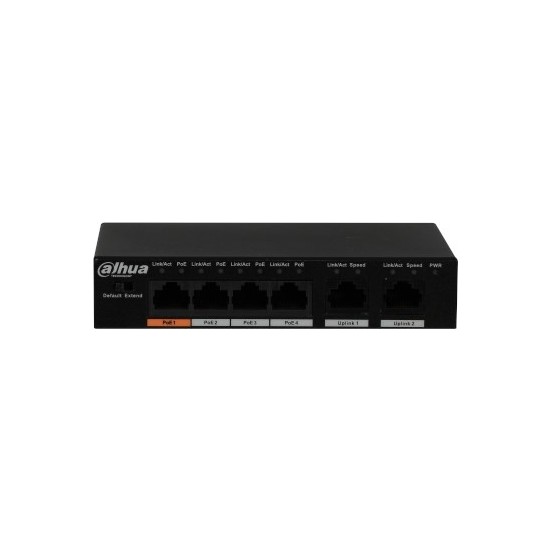 DAHUA PFS3006-4ET-60-V2 4 Port Ethernet PoE