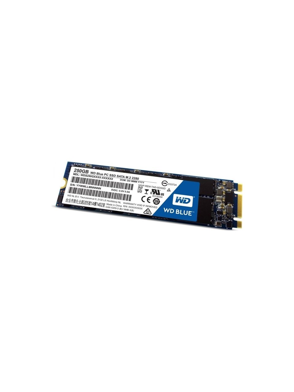 WD Blue SSD 250GB 3D NAND 2.5 WDS250G3B0A